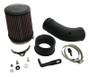 K&N 57-0693 Gen II Performance Air Intake System - Red Cotton Gauze Filter, HDPE Tube