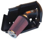 K&N 57-1000 FIPK Performance Air Intake System for 1992-1999 BMW 323i/325i/328i/M3 - Red Oiled Cotton Filter, CARB Legal