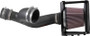 K&N 57-2599 57 Series FIPK Performance Air Intake System for 2017 Ford F-150 - Red Cotton Gauze Filter, Gen II