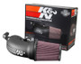 K&N 57-1134 FIPK Performance Air Intake System for Harley-Davidson Touring/Softail - Red Cotton Gauze Filter, CARB Legal