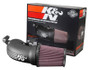 K&N 57-1137 FIPK Performance Air Intake System for Harley-Davidson - Red Cotton Gauze Filter, CARB Legal