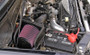 K&N 57-2576 57 Series FIPK Performance Air Intake System for 2008-2010 Ford F-250 Super Duty, F-350 Super Duty, F-450 Super Duty, F-550 Super Duty - Red Cotton Gauze Filter, Gen II