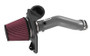K&N 77-1587KC Typhoon Cold Air Intake System for 2021-2025 Jeep Grand Cherokee Grand Cherokee L - Gunmetal Gray Tube, Red Filter, 12.17 HP Gain