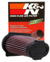 K&N YA-6601 Unique Replacement Air Filter for 2001-2005 Yamaha YFM660R Raptor - Includes Grease & Gasket
