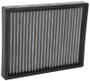 K&N VF2075 Washable Cabin Air Filter for 2016-2020 Kia Sorento