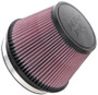 K&N RU-2960 Universal Clamp-On Air Filter - Round Tapered, Cotton Gauze, 7.5" OD x 5" H
