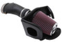 K&N 57-2579 57 Series FIPK Performance Air Intake System for 2010-2012 Ford Mustang - Red Cotton Gauze Filter, Gen II
