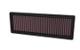 K&N High-Flow Air Filter 33-5146 for 2024-2026 Ford Bronco Sport Escape - Panel Replacement Filter