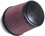 K&N RE-0850 Red Round Tapered Universal Clamp-On Air Filter