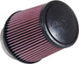 K&N RE-0850 Red Round Tapered Universal Clamp-On Air Filter
