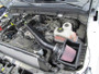K&N 77-2582KTK Typhoon Cold Air Intake System for 2011-2016 Ford F-250 F-350 Super Duty - Wrinkle Black Tube, Red Filter, 13.55 HP Gain, CARB Legal