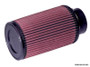 K&N RE-0910 Red Round Tapered Universal Clamp-On Air Filter