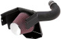 K&N 57-1553 57 Series FIPK Performance Air Intake System for 2007-2011 Jeep Wrangler - Red Cotton Gauze Filter, Gen II