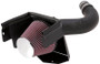 K&N 57-1553 57 Series FIPK Performance Air Intake System for 2007-2011 Jeep Wrangler - Red Cotton Gauze Filter, Gen II