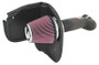 K&N 57-1555 57 Series FIPK Performance Air Intake System for 2006-2010 Jeep Grand Cherokee - Red Cotton Gauze Filter, Gen II
