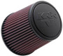 K&N RE-0930 Red Round Tapered Universal Clamp-On Air Filter