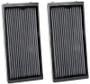 K&N VF3019 Washable Cabin Air Filter for 2000-2019 BMW X5 X6 (2 Pack)