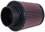 K&N RE-0950 Red Round Tapered Universal Clamp-On Air Filter