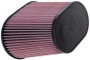 K&N RE-1040 Oval Tapered Universal Clamp-On Air Filter