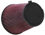 K&N E-1993 Round Tapered Replacement Air Filter for 2010-2014 Ford Mustang - Red Cotton Gauze, Lifetime Warranty
