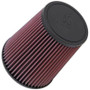 K&N RF-1015 Red Round Tapered Universal Clamp-On Air Filter