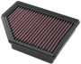 K&N High-Flow Air Filter 33-5110 for 2019-2022 Honda Insight - Panel Replacement Filter