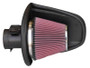 K&N 57-2523-2 57 Series FIPK Performance Air Intake System for 1996-2001 Ford Mustang - Red Cotton Gauze Filter, Gen II