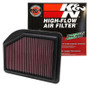K&N High-Flow Air Filter 33-2477 for 2012-2014 Honda CR-V - Panel Replacement Filter