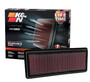 K&N High-Flow Air Filter 33-5040 for 2016-2025 Mazda CX-3 - Panel Replacement Filter