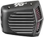 K&N RK-3950 Street Metal High-Flow Air Intake System for Harley Davidson - 4.85 HP Gain