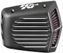 K&N RK-3950 Street Metal High-Flow Air Intake System for Harley Davidson - 4.85 HP Gain