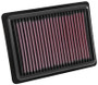 K&N High-Flow Air Filter 33-5043 for 2015-2022 Chevrolet Spark - Panel Replacement Filter