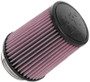 K&N RU-4630 Universal Clamp-On Air Filter - Round Tapered, Cotton Gauze, 5.5" OD x 6.5" H