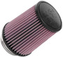 K&N RU-4630 Universal Clamp-On Air Filter - Round Tapered, Cotton Gauze, 5.5" OD x 6.5" H