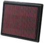 K&N High-Flow Air Filter 33-2483 for 2013-2020 Cadillac Chevrolet Impala XTS - Panel Replacement Filter
