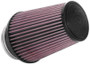 K&N RU-4680 Universal Clamp-On Air Filter - Round Tapered, Cotton Gauze, 6" OD x 7" H