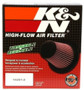 K&N E-2444 Round Replacement Air Filter for 2011-2018 Audi S6 - Red Cotton Gauze, Includes Grease