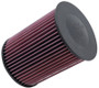 K&N E-2993 Round Replacement Air Filter for 2011-2017 Dodge Caliber Jeep Compass - Red Cotton Gauze, Lifetime Warranty