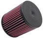 K&N E-2999 Round Replacement Air Filter for 2009-2012 Ford Escape - Red Cotton Gauze, Lifetime Warranty