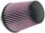 K&N RU-1032 Red Round Tapered Universal Clamp-On Air Filter
