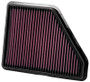 K&N High-Flow Air Filter 33-2439 for 2010-2017 Chevrolet GMC Equinox Terrain - Panel Replacement Filter