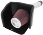 K&N 77-9037KP Typhoon Cold Air Intake System for 2012-2015 Toyota Tacoma - Bright Mirrored Tube, Red Filter, 7.59 HP Gain