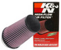 K&N RU-1045 Red Round Tapered Universal Clamp-On Air Filter