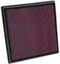K&N High-Flow Air Filter 33-2966 - Panel Replacement Filter