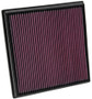 K&N High-Flow Air Filter 33-2966 - Panel Replacement Filter