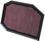 K&N High-Flow Air Filter 33-2970 - Panel Replacement Filter