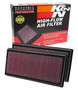 K&N High-Flow Air Filter 33-2446 (Set of 2) for 2010-2026 Land Rover Defender Discovery Range Rover - Panel Replacement Filter