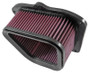 K&N SU-1399 High-Flow Replacement Air Filter for 1999-2007 Suzuki Hayabusa