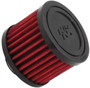 K&N 62-1410 Vent Air Filter / Breather - Non-woven Synthetic, Black Rubber Top/Base, 1" Flange