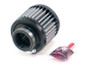 K&N 62-1430 Vent Air Filter / Breather - Red Cotton Gauze, Black Rubber Top/Base, 1-3/8" Flange, Oil Included
